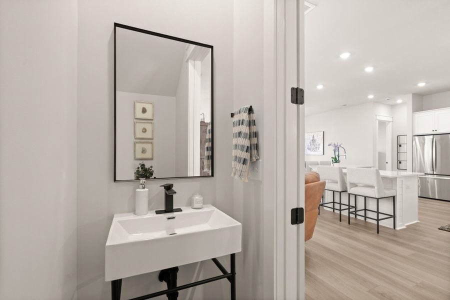Furnished interior view inside a new home in Carnes Crossroads, Summerville (Image 19).