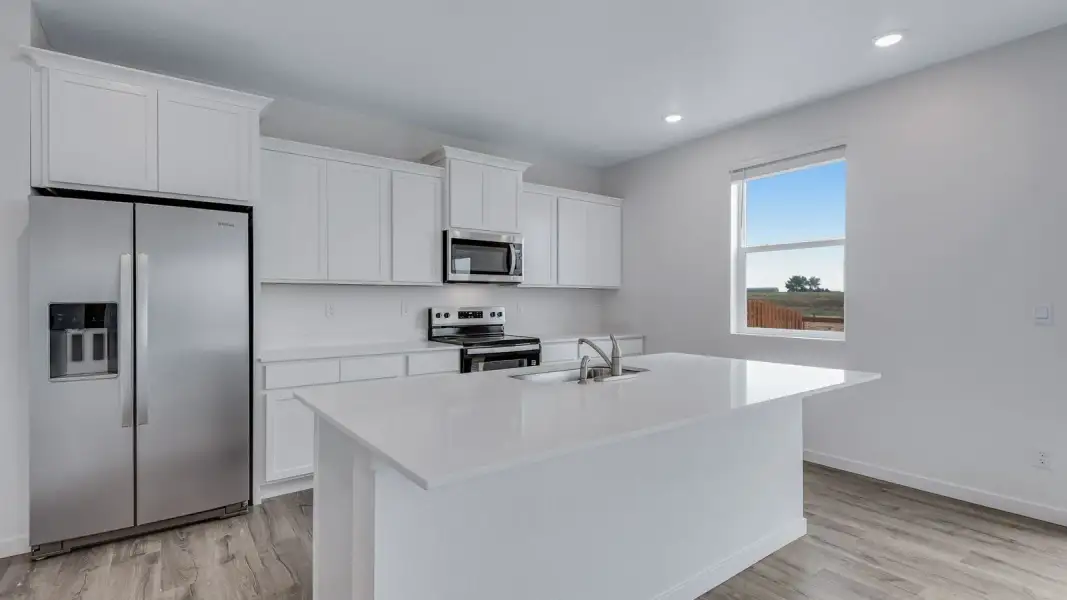 Furnished interior view inside a new home in Vista Meadows, Fort Lupton (Image 5).