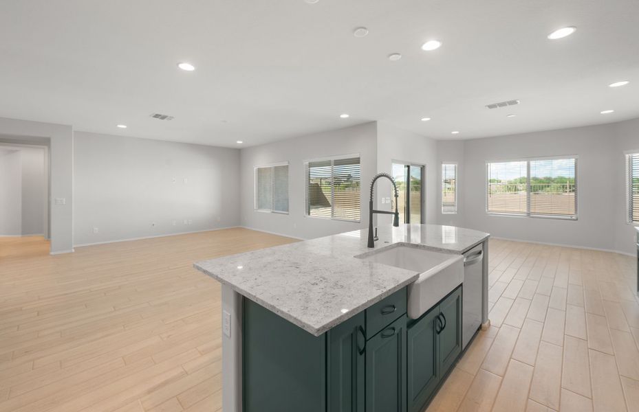 Furnished interior view inside a new home in Parkside at Anthem at Merrill Ranch, Florence (Image 13).