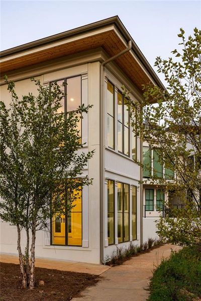 Front exterior of a new home in , Chattahoochee Hills, GA, highlighting curb appeal (Image 16).