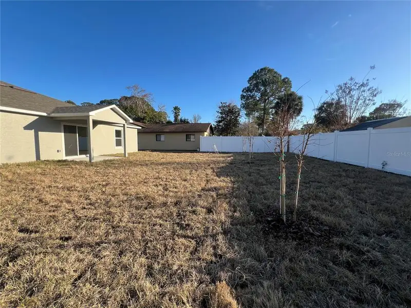 Exterior details and patio area of a home in Palm Coast, Palm Coast (Image 2). Exterior details and patio area of a home in Palm Coast, Palm Coast (Image 2).