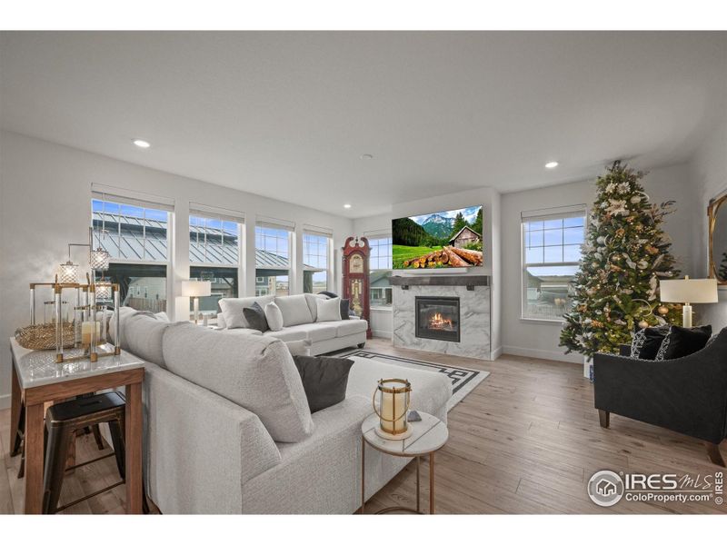 Furnished interior view inside a new home in , Brighton (Image 30).