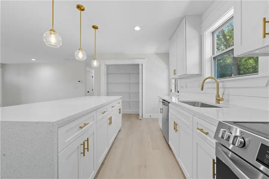 Furnished interior view inside a new home in , Austell (Image 6).