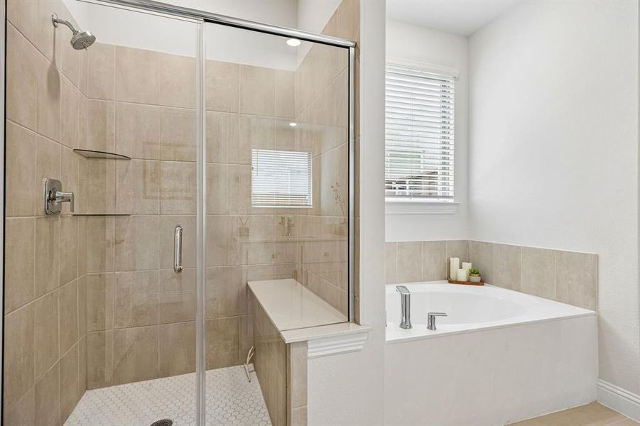 Furnished interior view inside a new home in , Little Elm (Image 8).