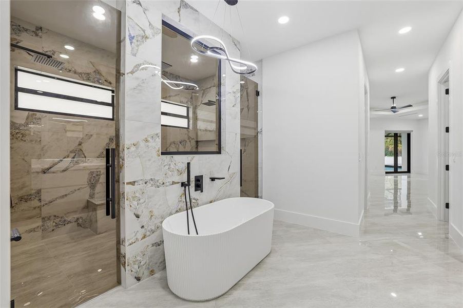 Furnished interior view inside a new home in , Tampa (Image 13).