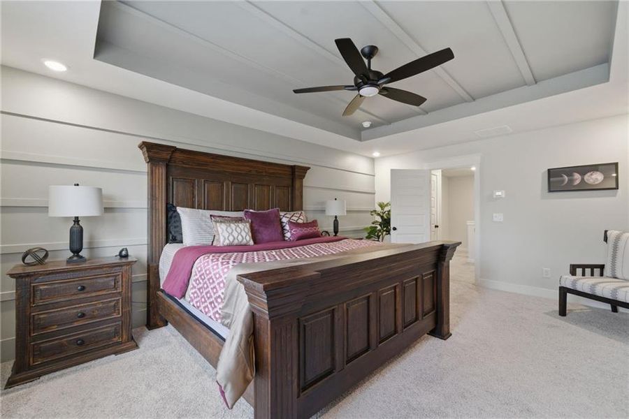 Furnished interior view inside a new home in , Gainesville (Image 10).