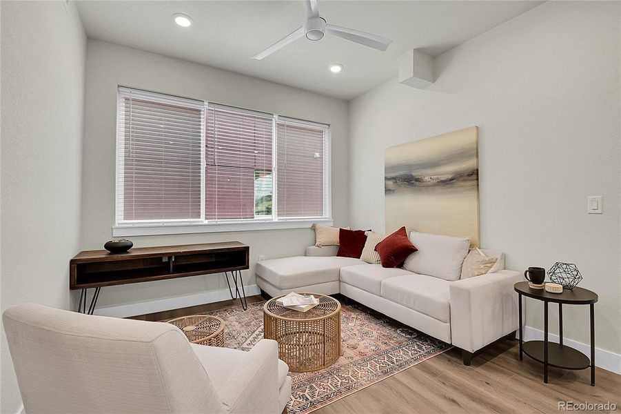 Furnished interior view inside a new home in , Denver (Image 10).