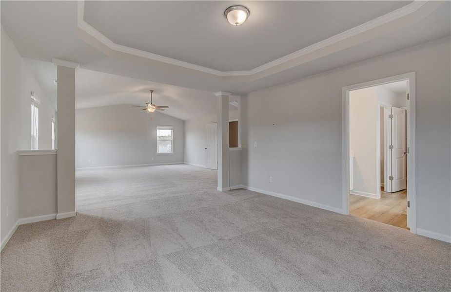 Spacious, unfurnished interior of a new home in Chapel Hill, Newnan (Image 30).