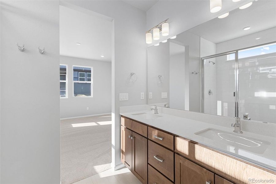 Furnished interior view inside a new home in Talon Pointe, Thornton (Image 8).