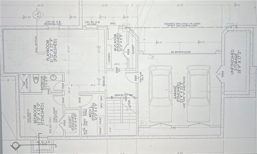 2D floor plan layout of this home in , Atlanta, GA (Image 7).
