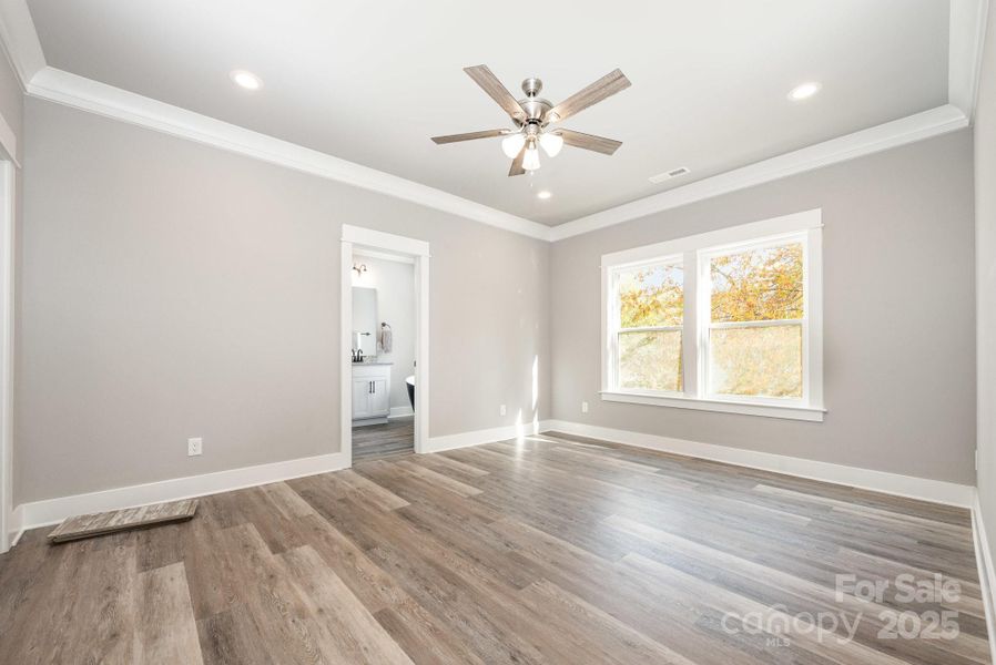 Primary Bedroom and Bathroom