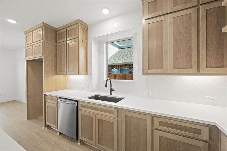 Furnished interior view inside a new home in High Country, Burleson (Image 12).