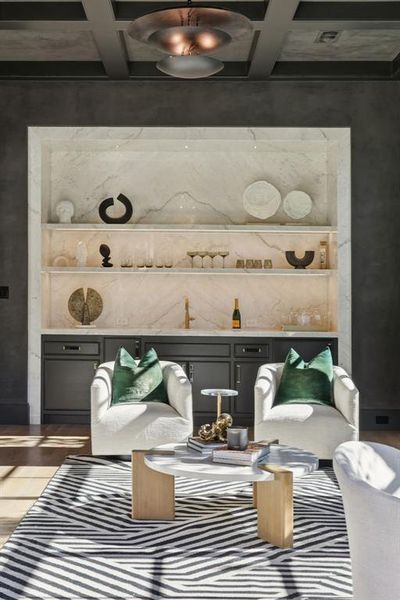 Furnished interior view inside a new home in , Dallas (Image 12).