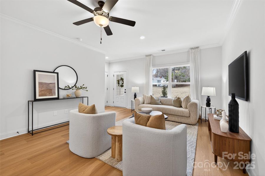 Furnished interior view inside a new home in , Denver (Image 4).