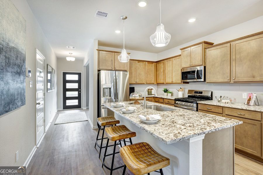 Furnished interior view inside a new home in Trellis Park, Hampton (Image 6).