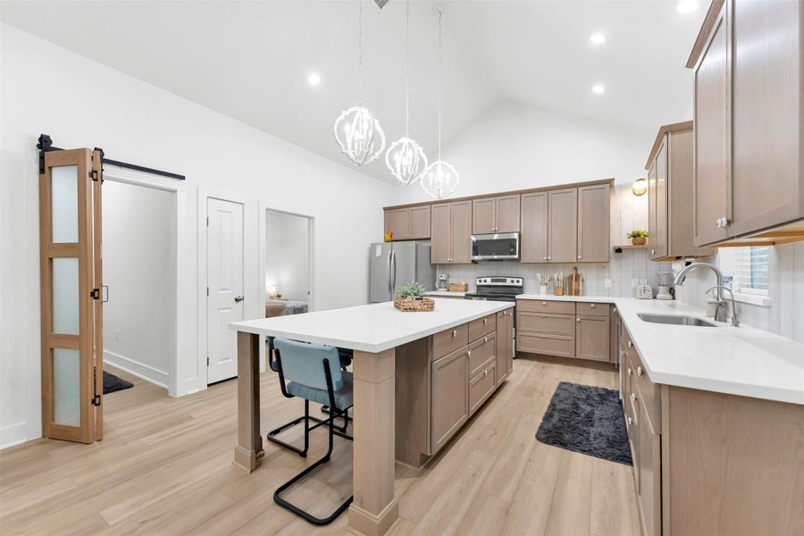 Furnished interior view inside a new home in , Montgomery (Image 15).