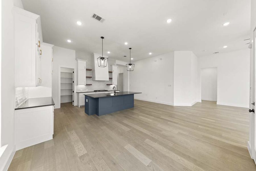 Representative furnished interior of a home built from the 5022 by Tradition Homes in Lakewood at Brookhollow – 60′ Lots, Prosper (Image 13).