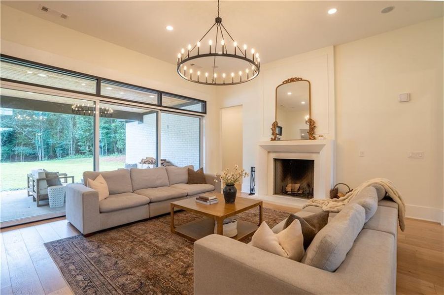 Furnished interior view inside a new home in , Maysville (Image 7).