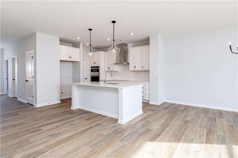 Furnished interior view inside a new home in Riverside Ridge, Lawrenceville (Image 9).