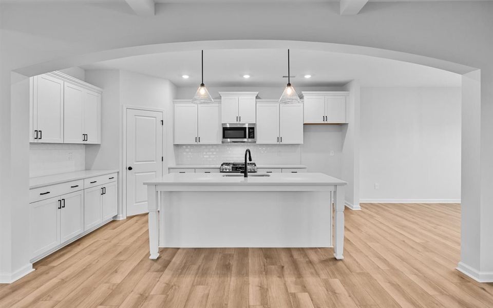 Furnished interior view inside a new home in Brayden, Advance (Image 7).