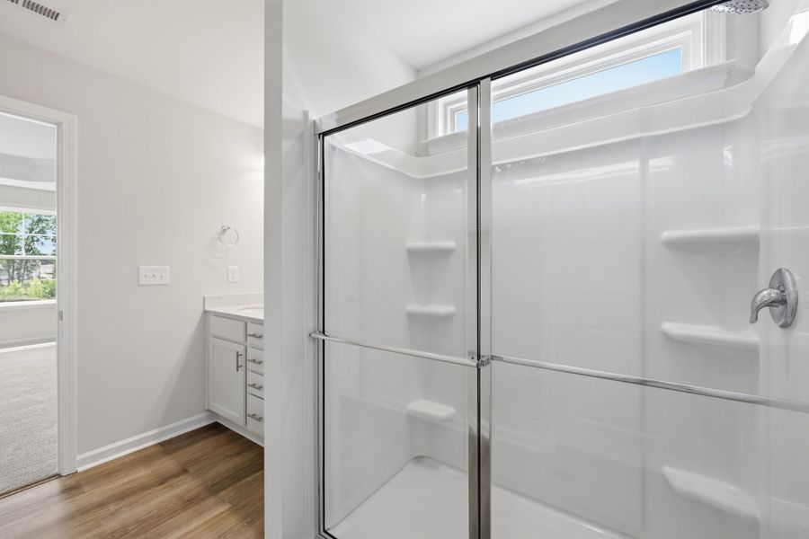 Close-up of interior finishes inside a home in The Farm at Neill's Creek, Lillington (Image 14).