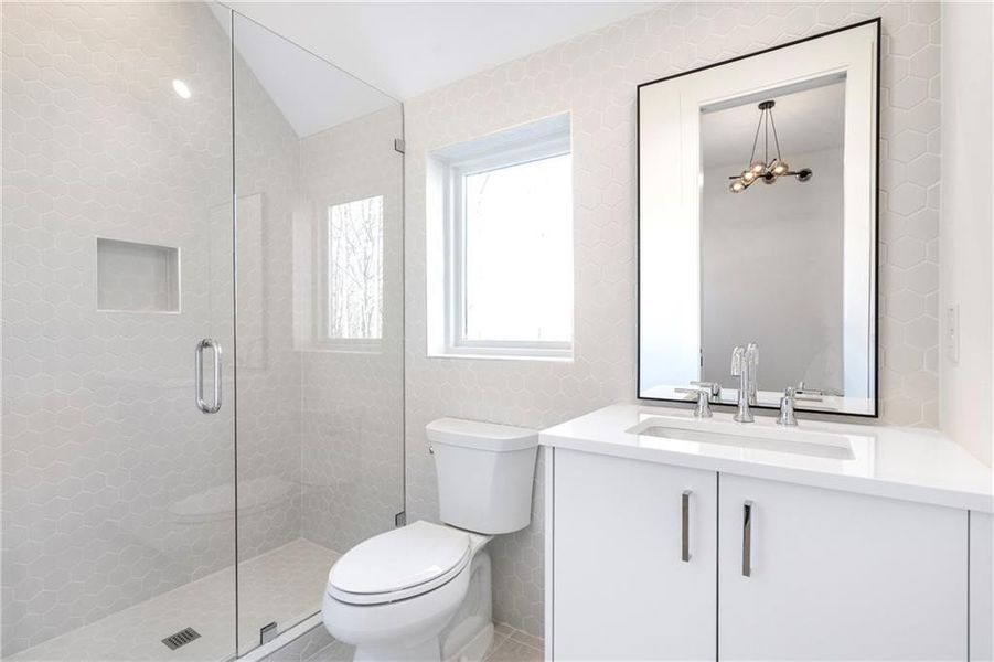 Furnished interior view inside a new home in Aster, Roswell (Image 12).