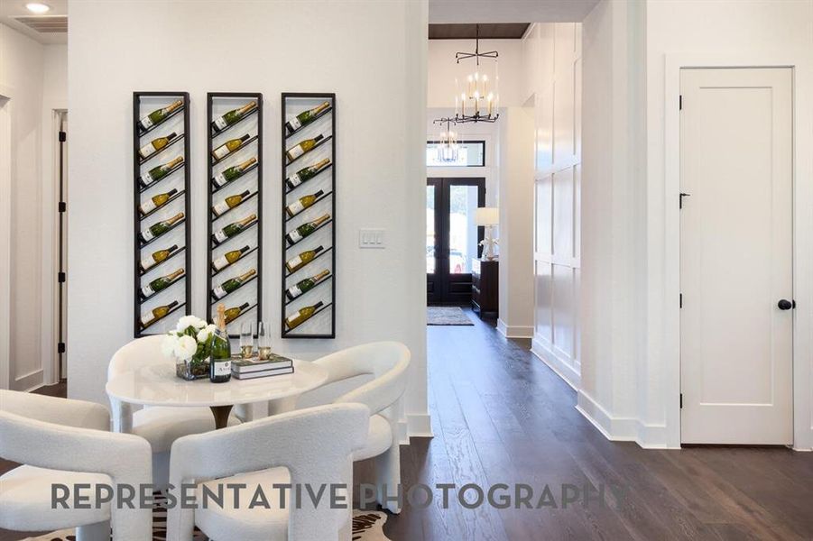 Furnished interior view inside a new home in Mosaic, Celina (Image 30).
