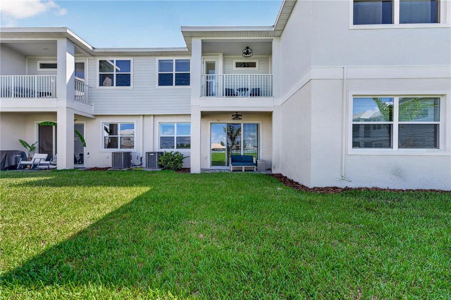 Exterior details and patio area of a home in , Wesley Chapel (Image 24).
