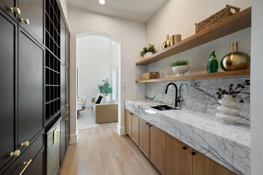 Furnished interior view inside a new home in , Dallas (Image 19).