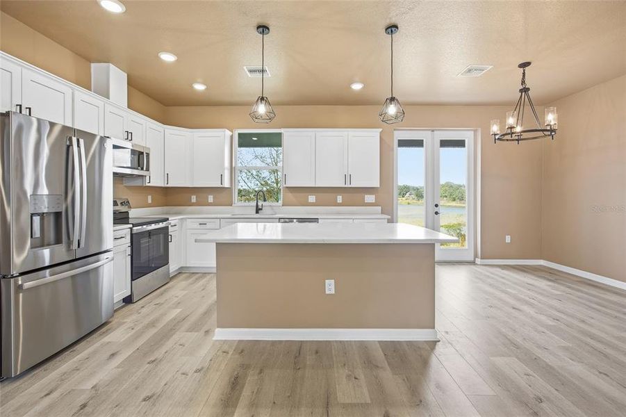 Furnished interior view inside a new home in , Ocala (Image 10).