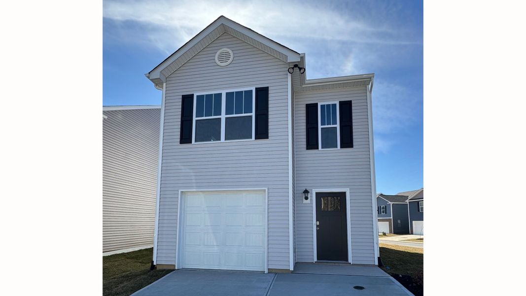 Representative exterior photo of a completed home built from the Maywood by D.R. Horton in Providence Walk, Hendersonville, NC (Image 1). Representative exterior photo of a completed home built from the Maywood by D.R. Horton in Providence Walk, Hendersonville, NC (Image 1).