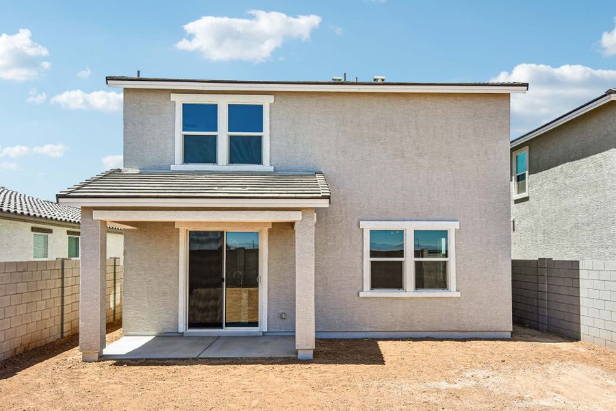 A house with a garage. A house with a garage.