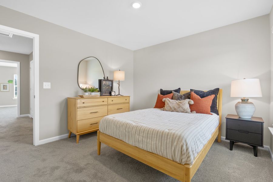 Representative furnished interior of a home built from the Myrtle A by McGuinn Homes in Crystal Downs, Sumter (Image 28).