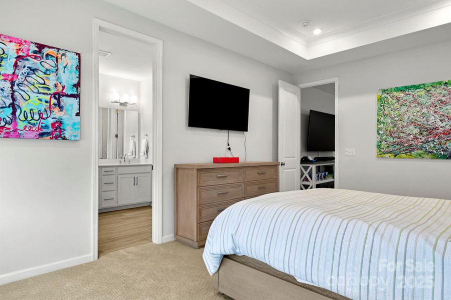 Furnished interior view inside a new home in , Mooresville (Image 3).