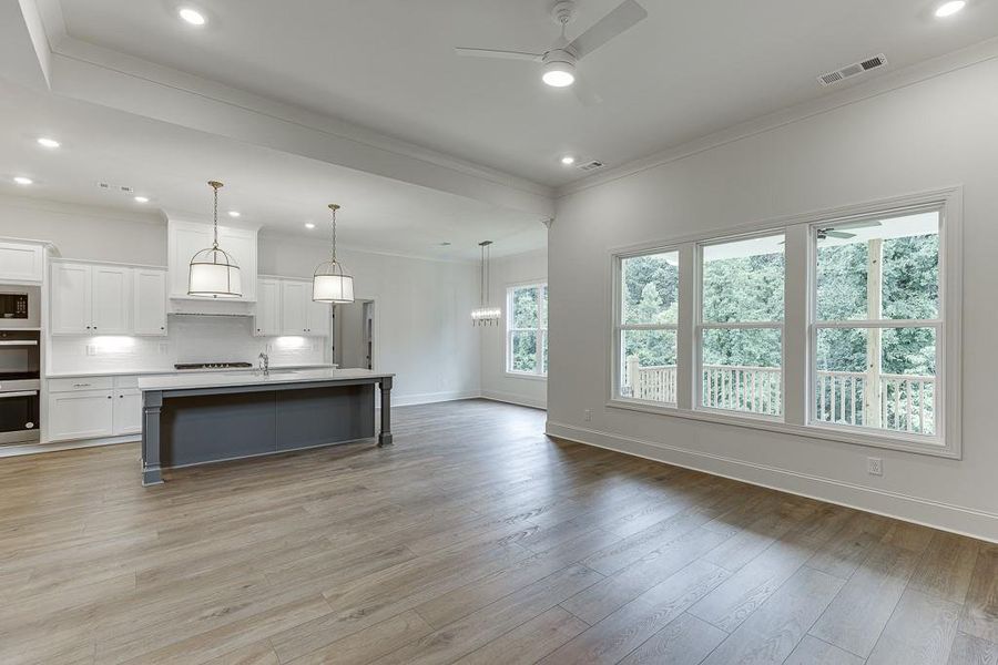 Spacious, unfurnished interior of a new home in , Sugar Hill (Image 34). Spacious, unfurnished interior of a new home in , Sugar Hill (Image 34).