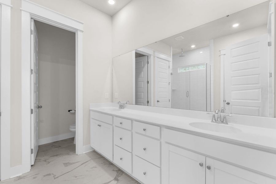 Furnished interior view inside a new home in Carnes Crossroads, Summerville (Image 17).
