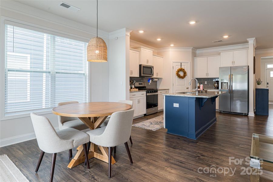 Furnished interior view inside a new home in Cantrell Hills, Hendersonville (Image 22).