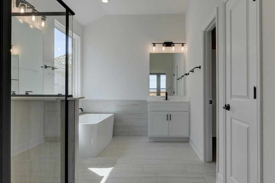 Representative furnished interior of a home built from the Carmen by Ashton Woods in Megan's Landing 70's, Castroville (Image 5).