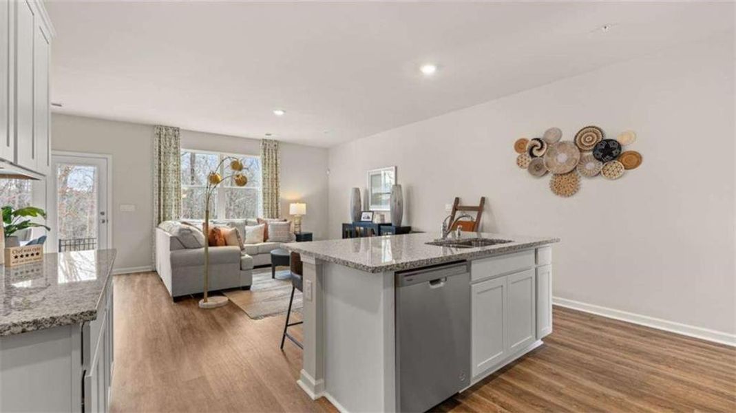 Furnished interior view inside a new home in Echo Glen, Stockbridge (Image 9). Furnished interior view inside a new home in Echo Glen, Stockbridge (Image 9).