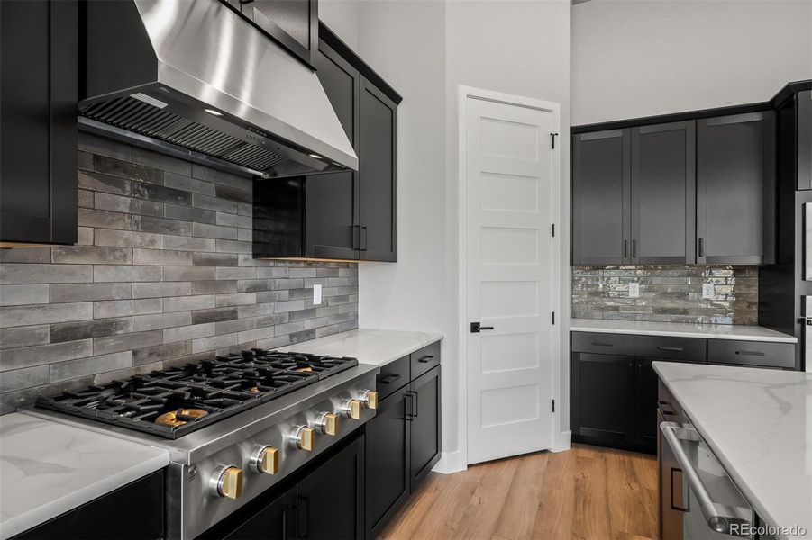 Furnished interior view inside a new home in Cloverleaf – Mountainview Collection, Monument (Image 18).