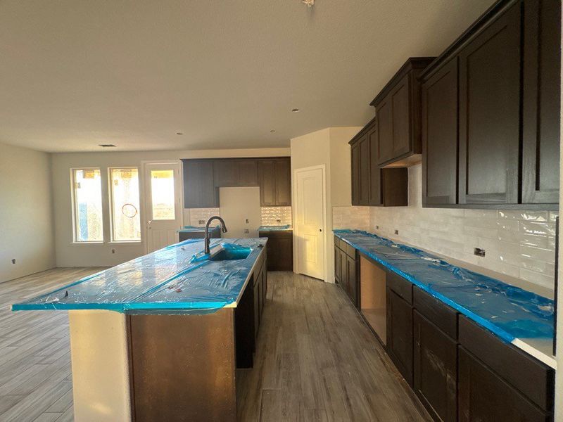 In-progress construction of a new home in Terra Escalante, Blue Ridge, TX (Image 10).