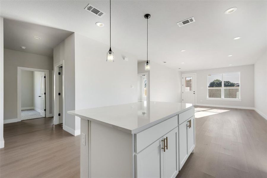Furnished interior view inside a new home in , Forney (Image 10).
