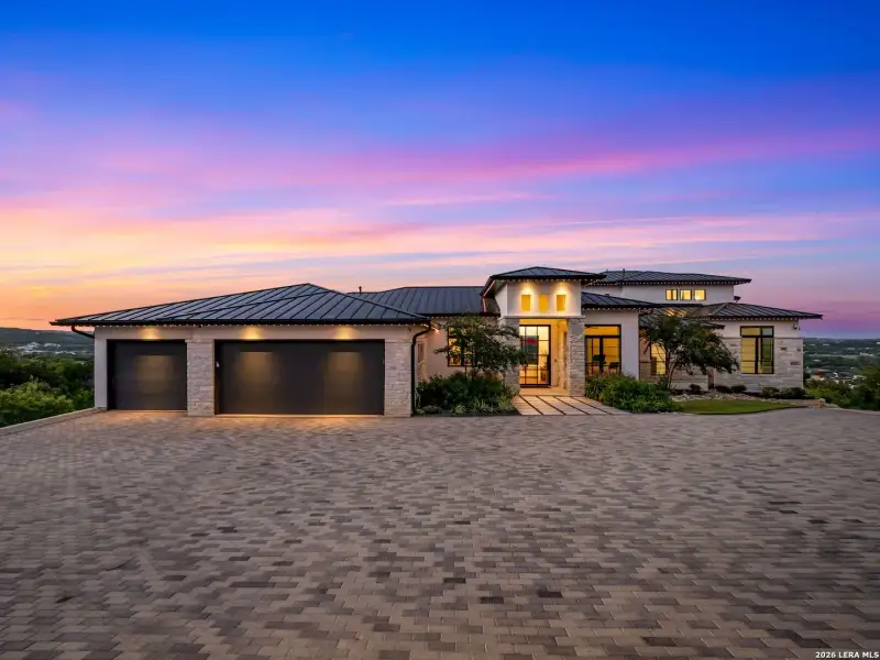Front exterior of a new home in , San Antonio, TX, highlighting curb appeal (Image 21).