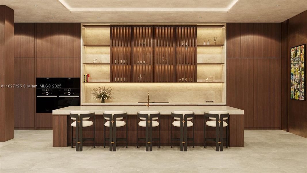 Furnished interior view inside a new home in , Southwest Ranches (Image 9).