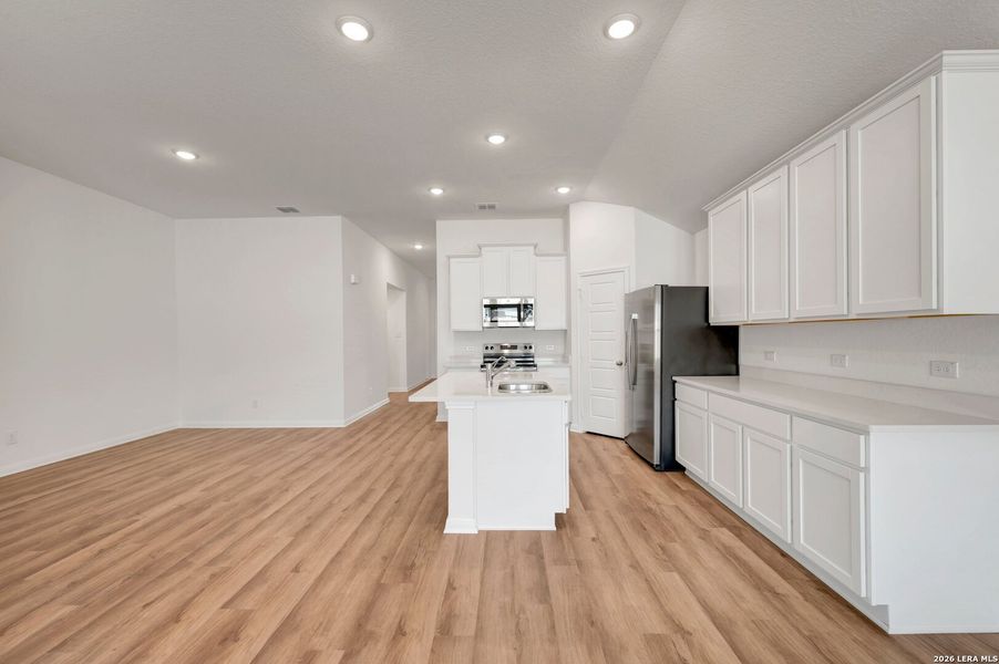 Furnished interior view inside a new home in Greenspoint Heights, Seguin (Image 14).