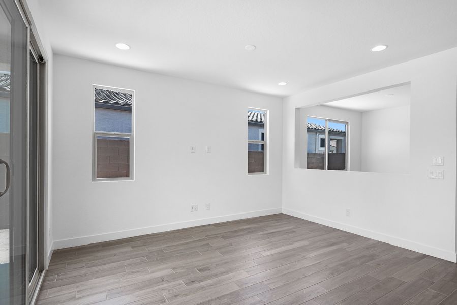 Spacious, unfurnished interior of a new home in CantaMia at Estrella 55+, Goodyear (Image 30).