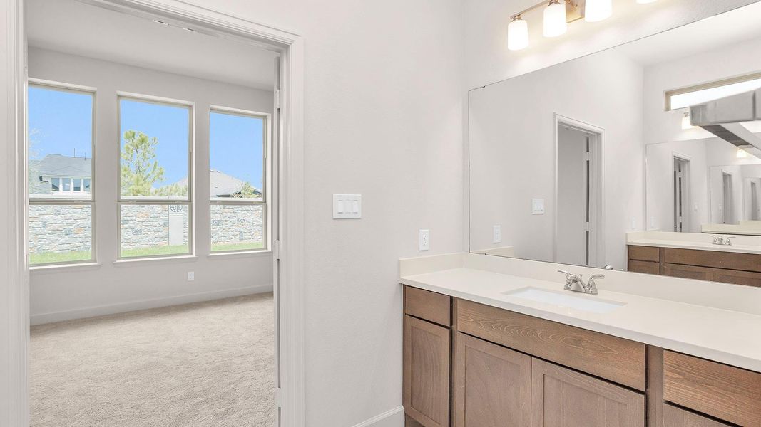 Furnished interior view inside a new home in Jordan Ranch, Fulshear (Image 6).