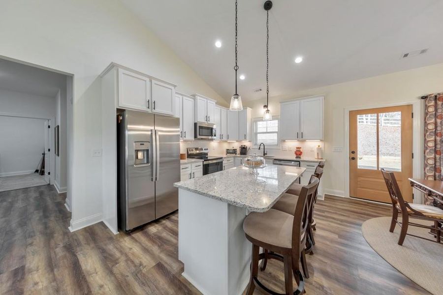 Furnished interior view inside a new home in , Rockmart (Image 17). Furnished interior view inside a new home in , Rockmart (Image 17).