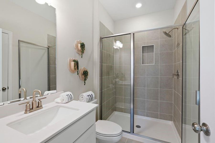 Furnished interior view inside a new home in Dreycott, Lawrenceville (Image 37). Furnished interior view inside a new home in Dreycott, Lawrenceville (Image 37).