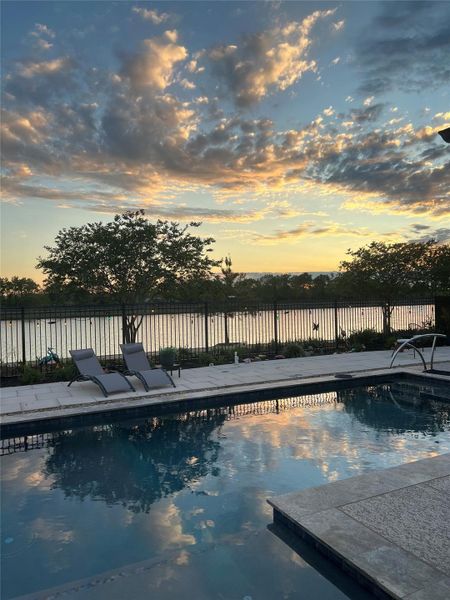 Meridiana has some of the most beautiful sunsets; just think of sitting in your own backyard looking at this masterpiece. this photo was taken by a resident and i was given permission to use